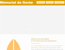 Tablet Screenshot of memorialdegoree.org